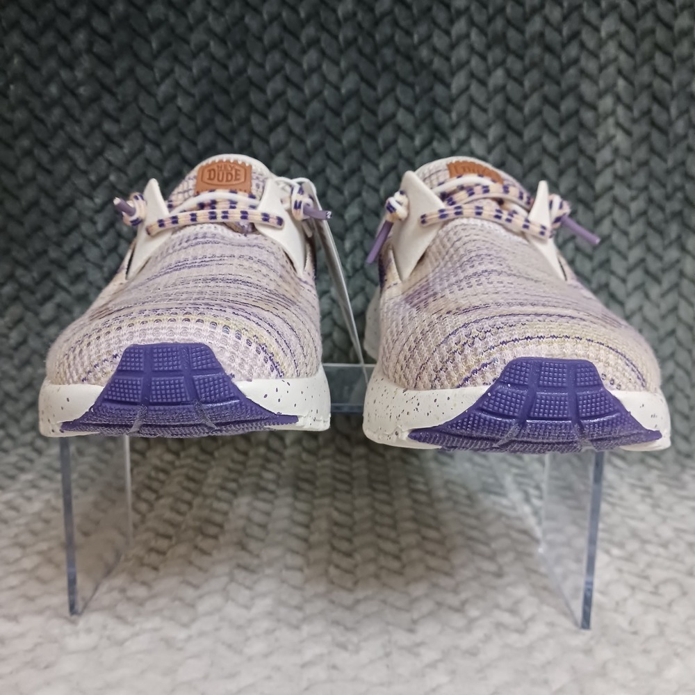 Hey Dude Women's Sneakers Shoes Egret Multicolor Sirocco W Knit Size 6 - Picture 4 of 10
